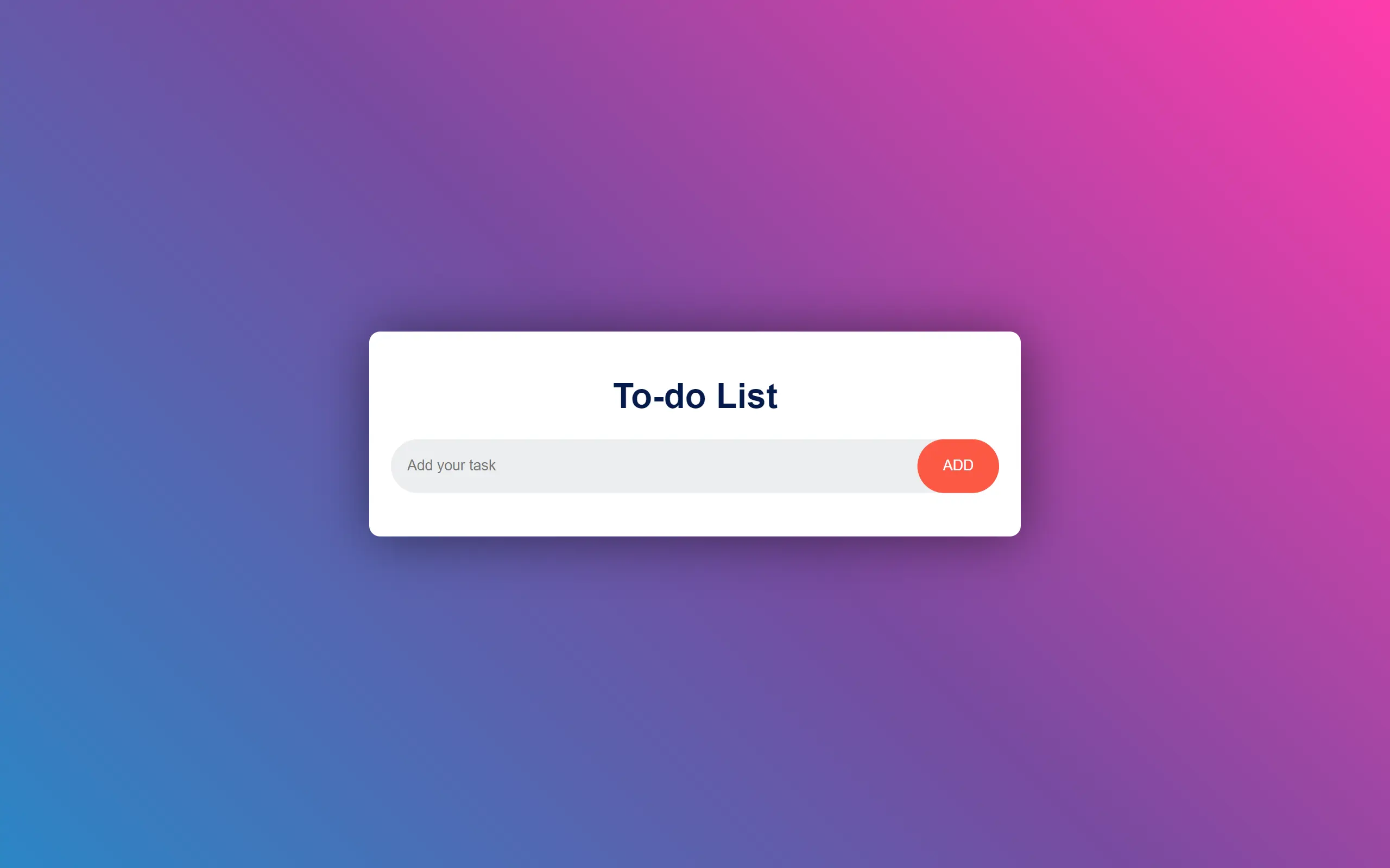 Simple Todo App